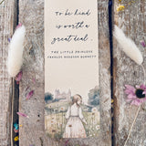 Book Quotes - Sweet Little Bookmark - The Little Princess (To be kind)