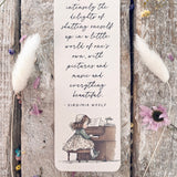 Book Quotes - Sweet Little Bookmark - Virginia Woolf