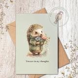 You Are In My Thoughts - Hedgehog